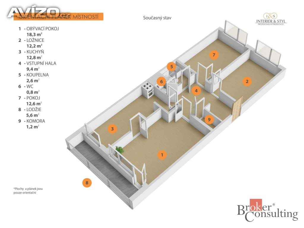 Foto inzerátu Prodej bytu 3+1 71 m², Praha