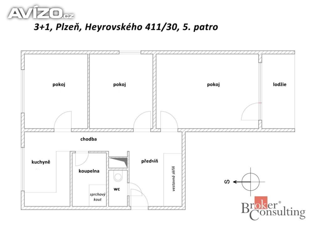 Foto inzerátu Prodej bytu 3+1 67 m², Plzeň
