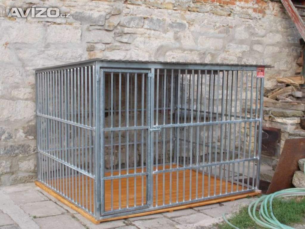 Kotec pro psa, ohrádka pro psa, voliera, klec