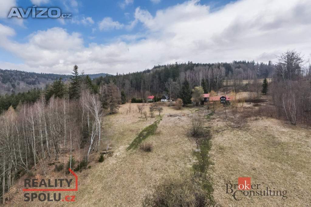 Prodej pozemky - trvalý travní porost, 3 901 m2 - Rokytnice nad Jizerou - Dolní Rokytnice