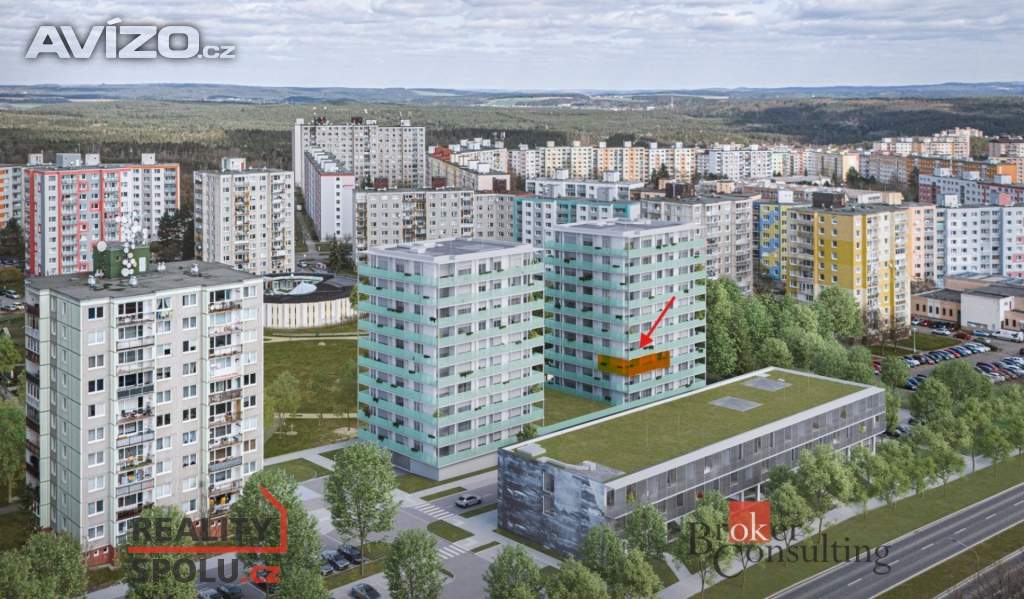 Prodej byty 3+kk, 82 m2 - Plzeň - Bolevec