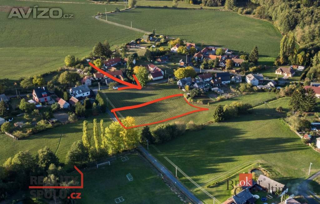 Prodej pozemky pro bydlení, 1 319 m2 - Příkosice