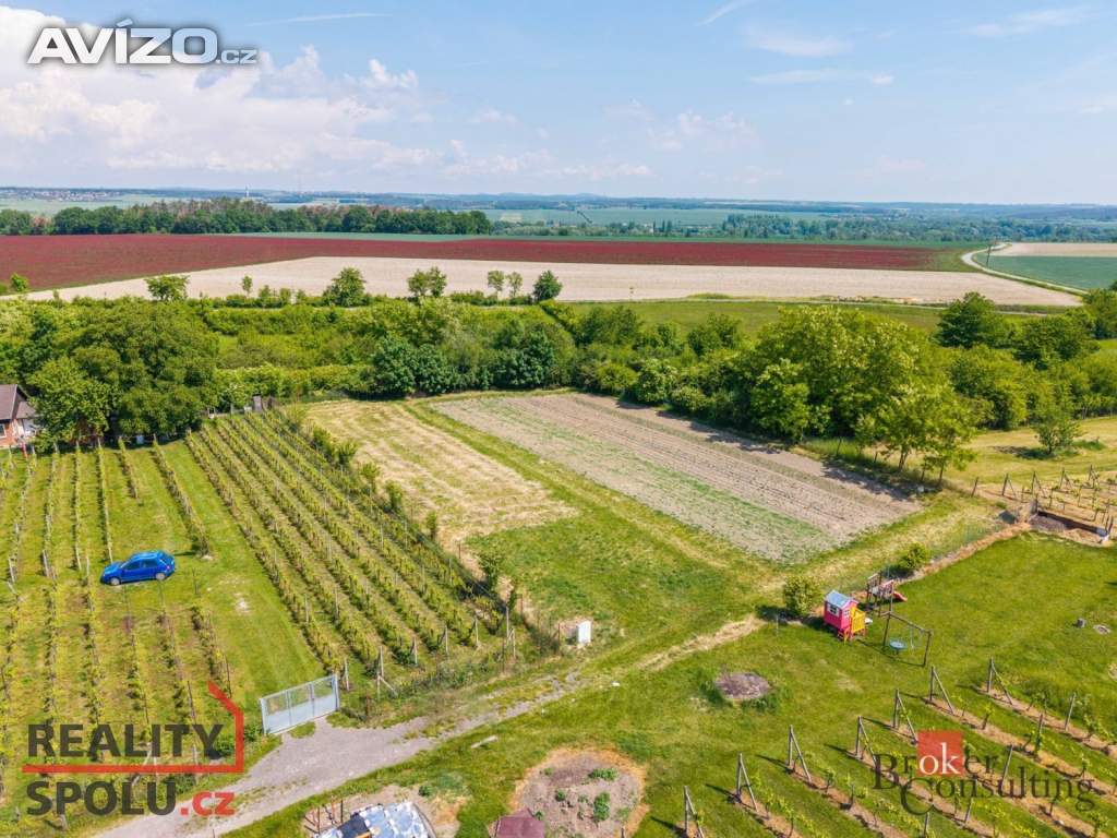 Prodej pozemky pro bydlení, 785 m2 - Kly - Hoření Vinice