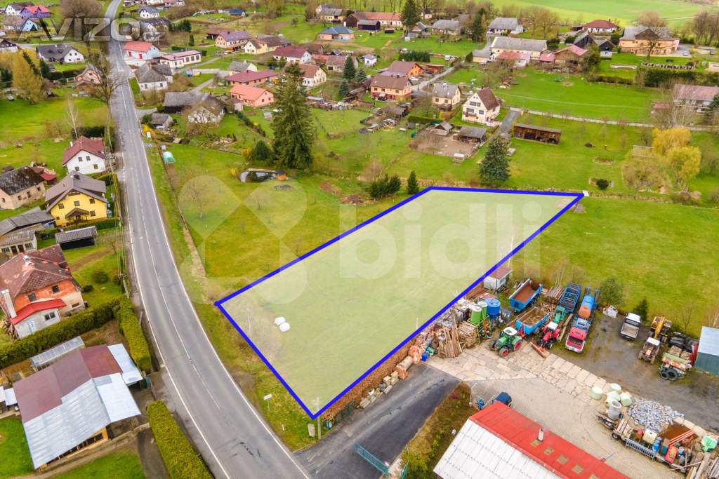 Prodej stavebního pozemku 3321m2