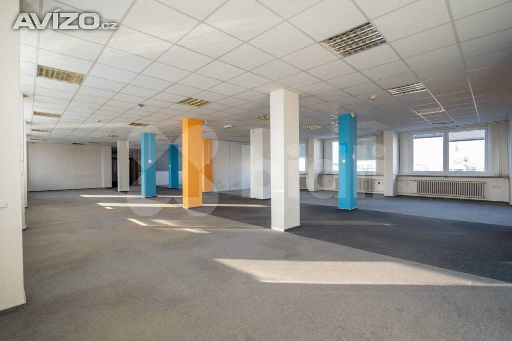 Prostory i pro OPEN OFFICE kanceláře 1 200 m2 k pronájmu atraktivní administrativní centrum Olomouc