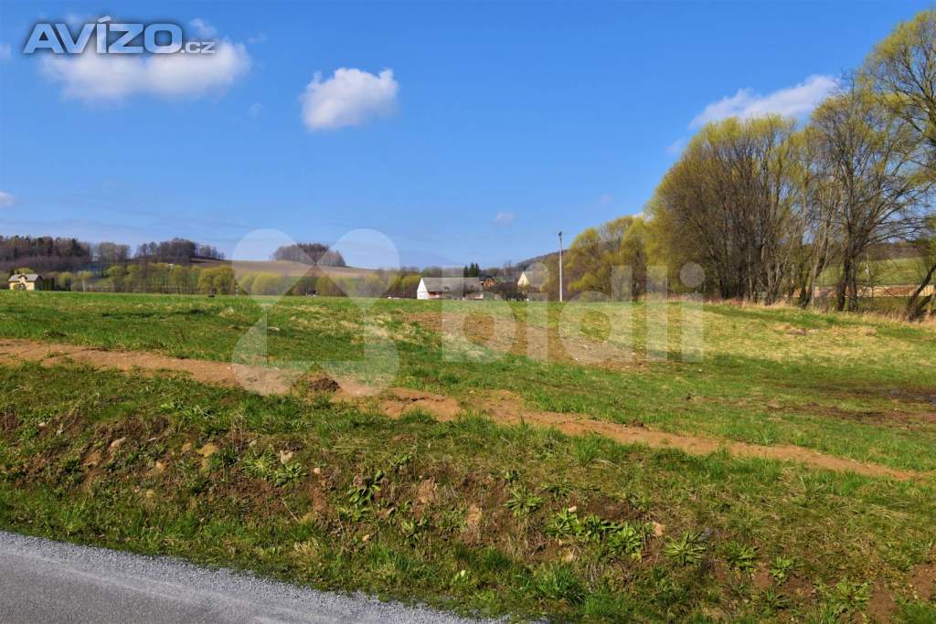 Prodej stavebního pozemku Jeseník - Hradec - Nová Ves