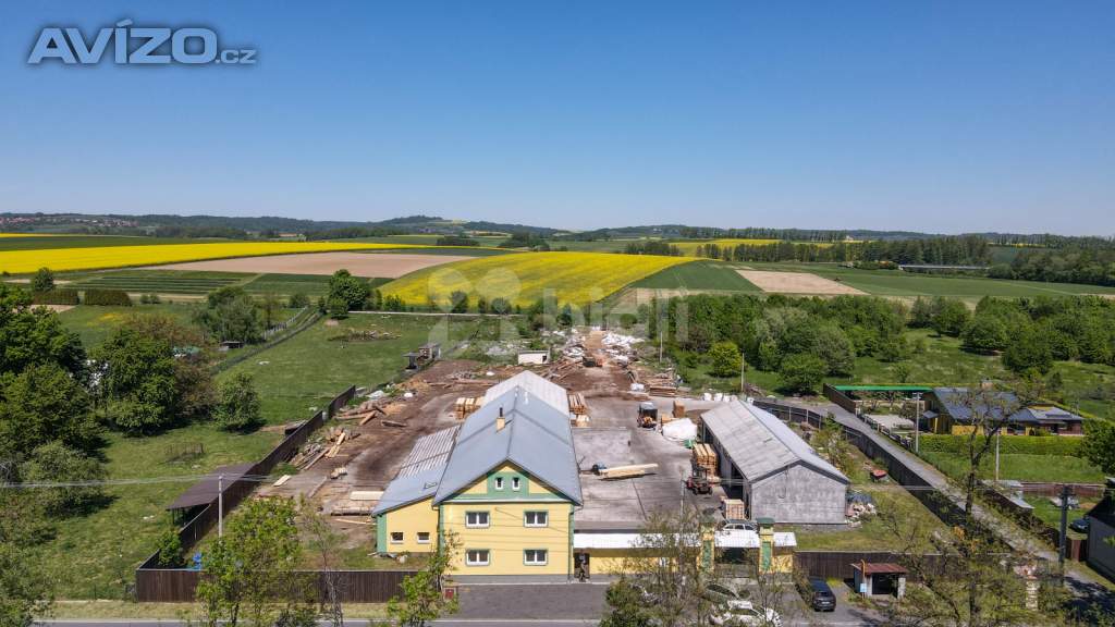 Prodej komerčního areálu Pila Hladké Životice