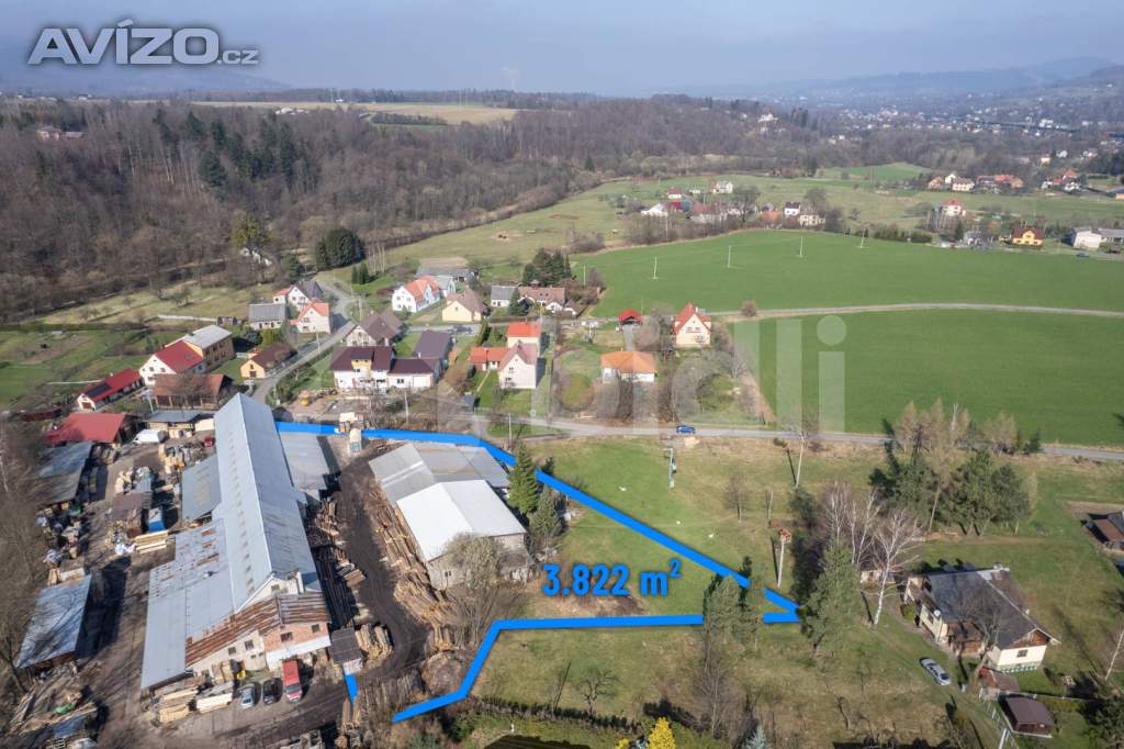 Komerční objekt, 3.822 m2, Návsí