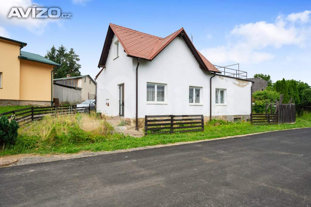 Prodej rodinného domu 109m2, pozemek 260 m2, Okrouhlice - Havlíčkův Brod