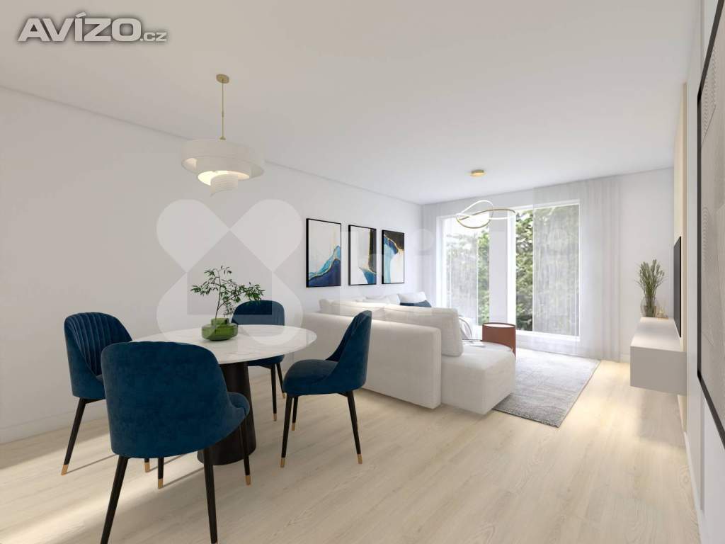 Prodej nového bytu 3+kk, 73 m2 + terasa 19 m2, Praha Čakovice