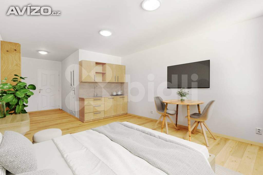 Apartmán se správou, 1+kk, 38,5 m2, Rejštejn na Šumavě