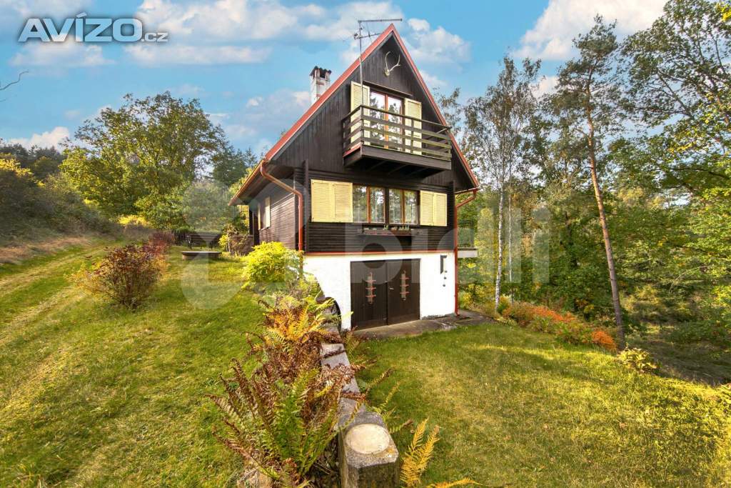 Exkluzivní prodej chata, pozemek 412 m2, Chotětín