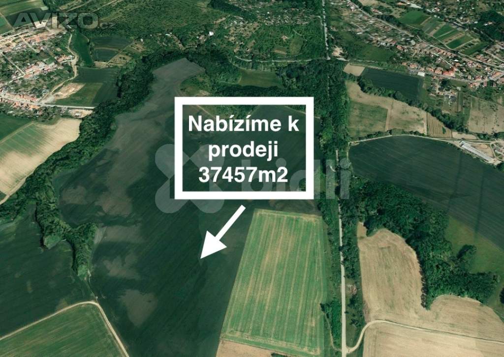 Prodej pozemku Želešice 37457m2,