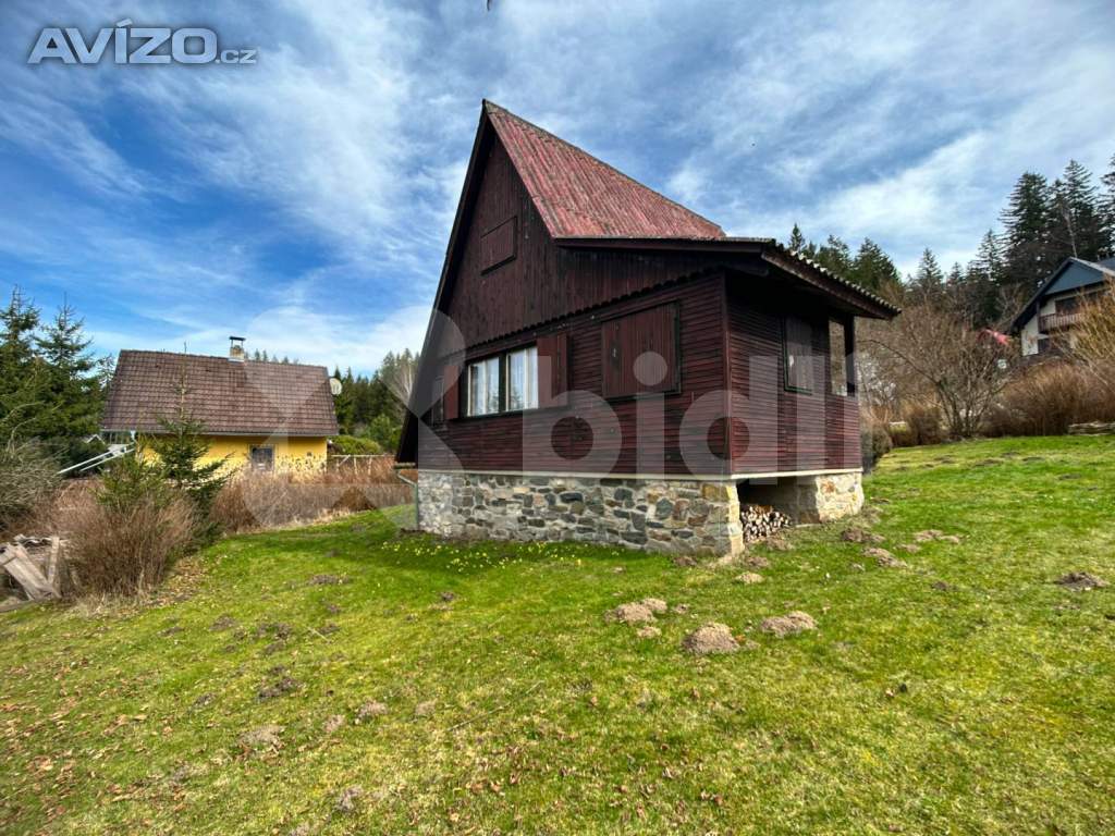 Prodej chaty Kovářov 44m2, pozemek 700 m2