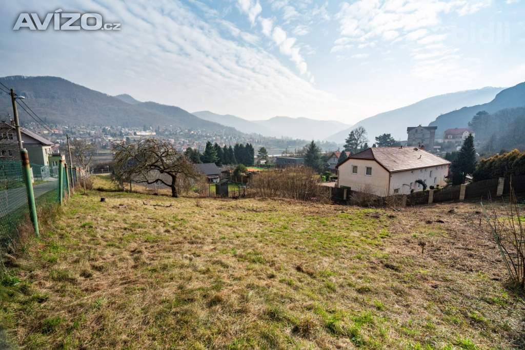 Prodej stavebního pozemku 809 m2 Vaňov