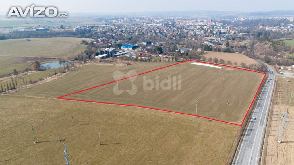 Prodej rozlehlého atraktivního pozemku 57.680 m2, Jihlava - Sasov a Pančava