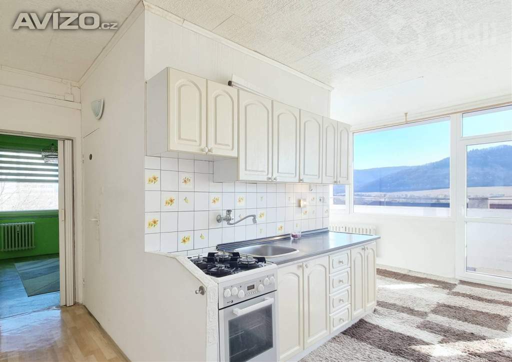 Pronájem bytu 3+1, 61 m2, Klášterec nad Ohří, ul. Mírová