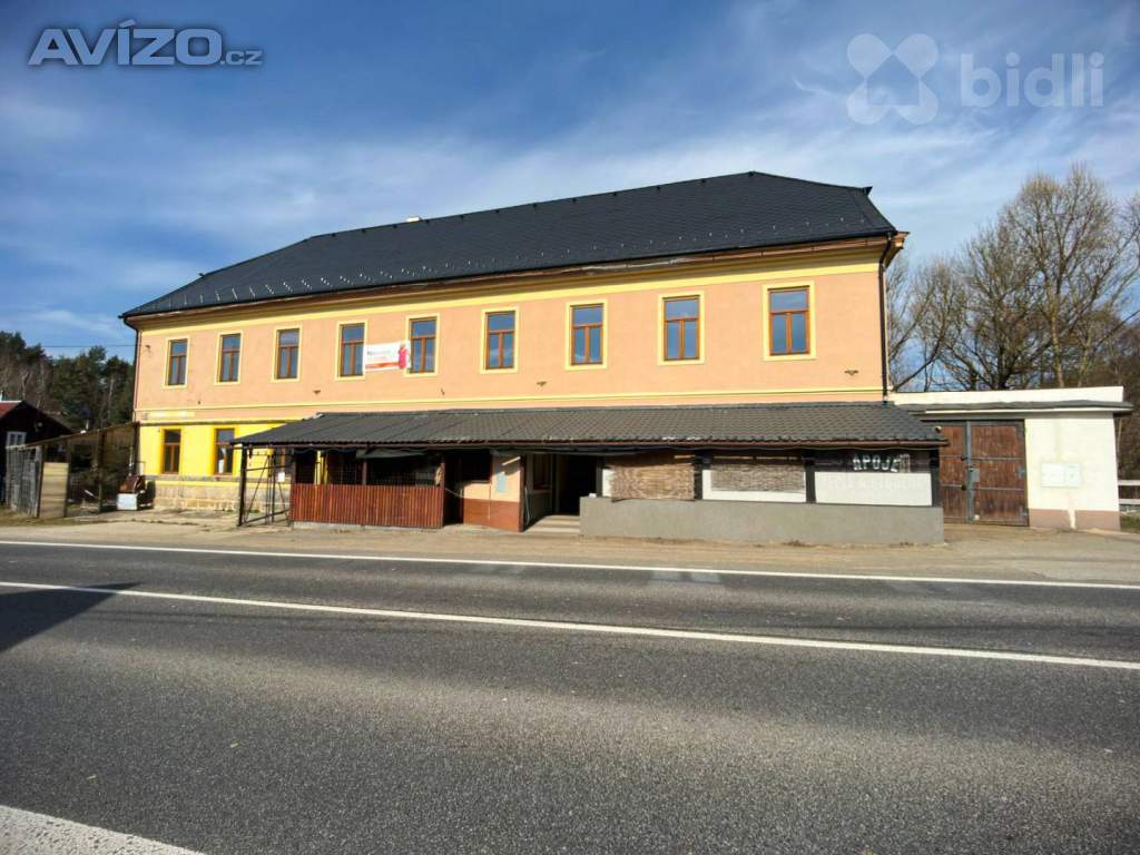 Prodej komerčního objektu 727 m2, pozemek 1.059 m2, Lvová - Jablonné v Podještědí