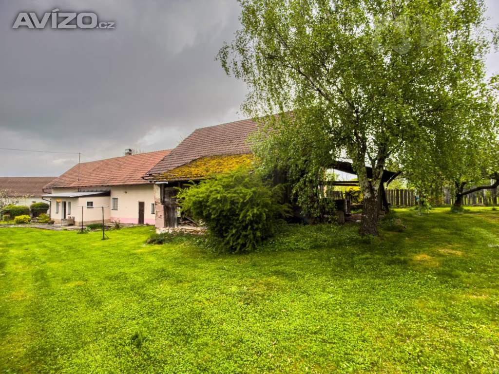 Chalupa 105 m2, 2+1, pozemek 1313 m2