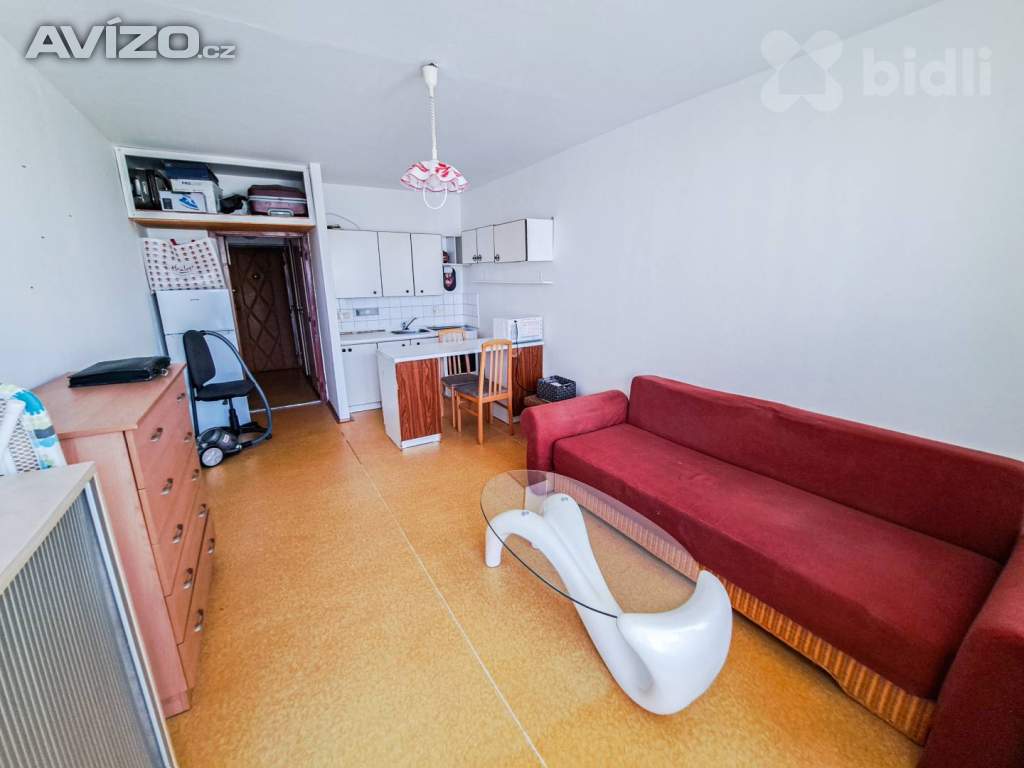 Prodej bytu 1+kk 27 m2; Frýdecká, Praha - Letňany