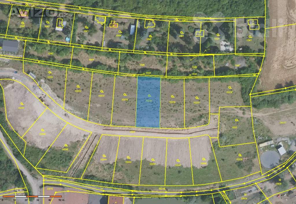 Prodej pozemku, 867 m², Hoštice u Vodochod