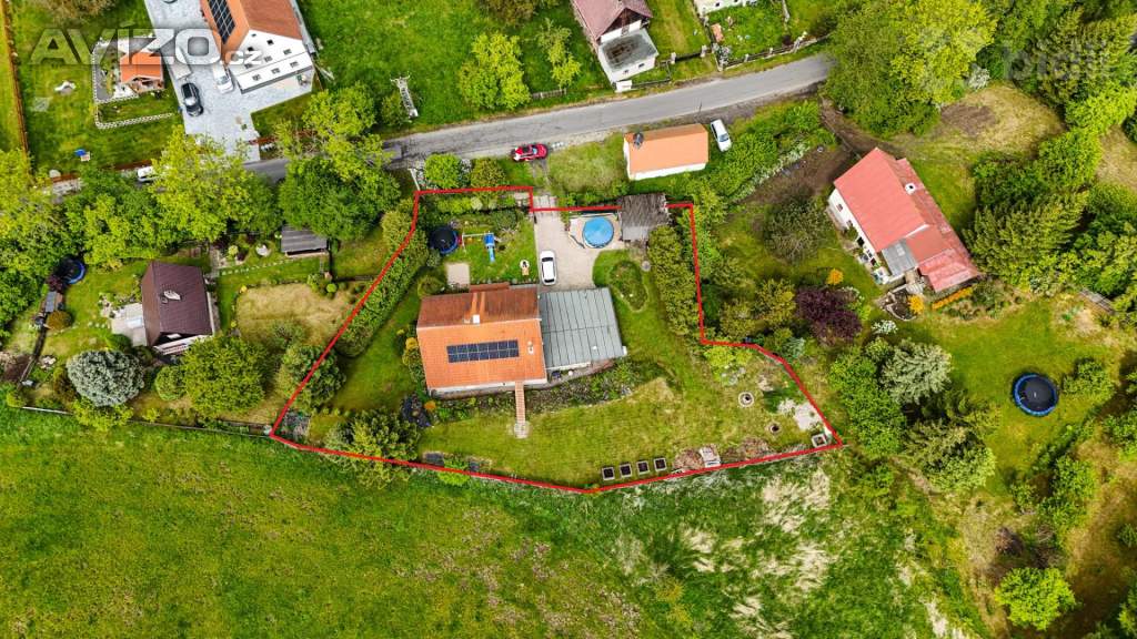 Prodej rodinného domu s moderními technologiemi v srdci přírody, pozemek 1690 m2, Dolní Šebířov