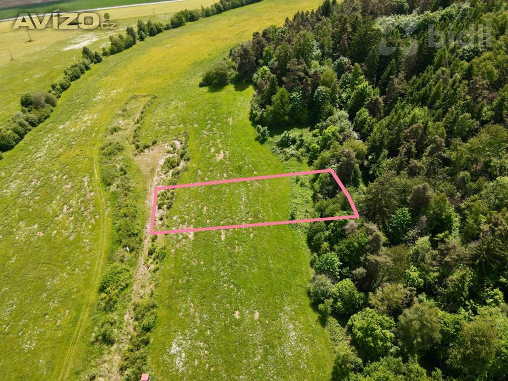 Pozemek vhodný k výstavbě, 1733 m2, Bezděkov-Struhadlo