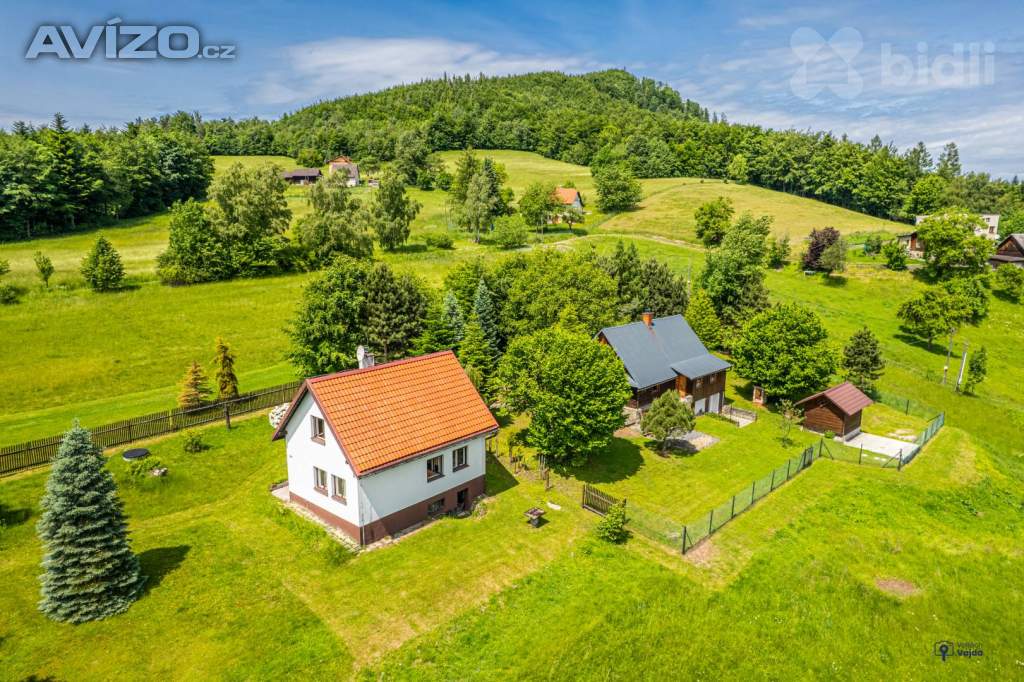Prodej, dvě chalupy, 13 780 m2, Nýdek