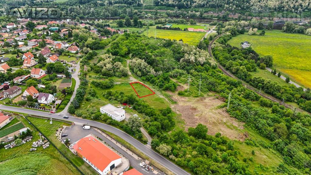 Prodej stavebního pozemku 827 m2, Chvatěruby u Kralup nad Vltavou
