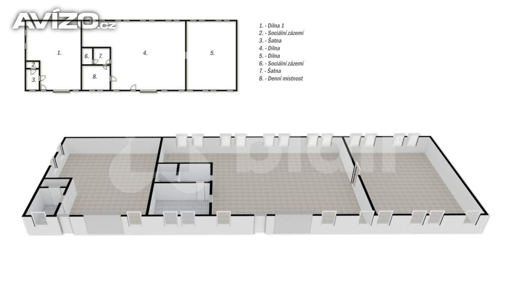 Foto inzerátu Pronájem výrobního objektu, 470 m2, Klášterec nad Ohří