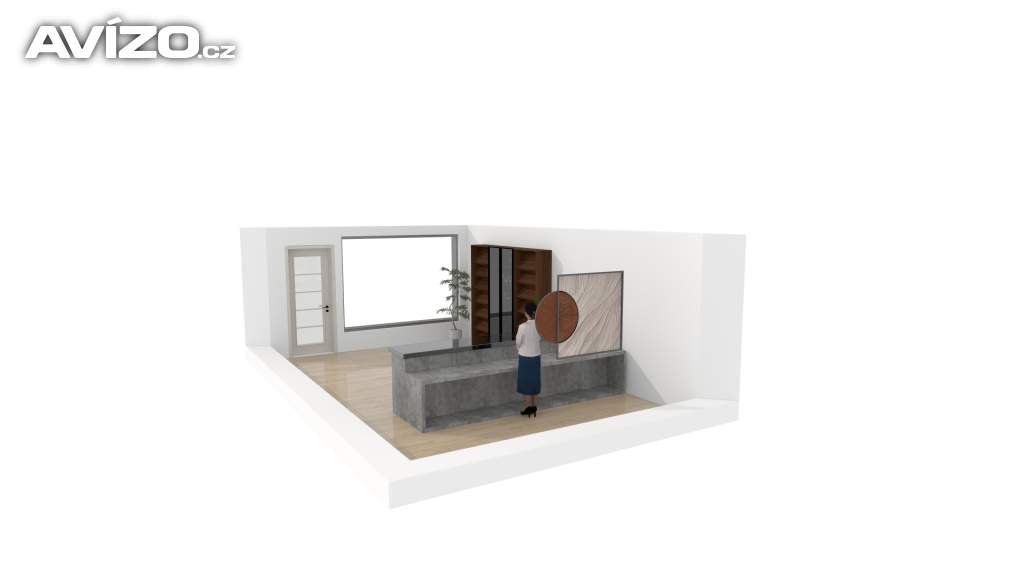 Prodej obchodních prostor - 41 m2, Náměstí Svobody, Planá