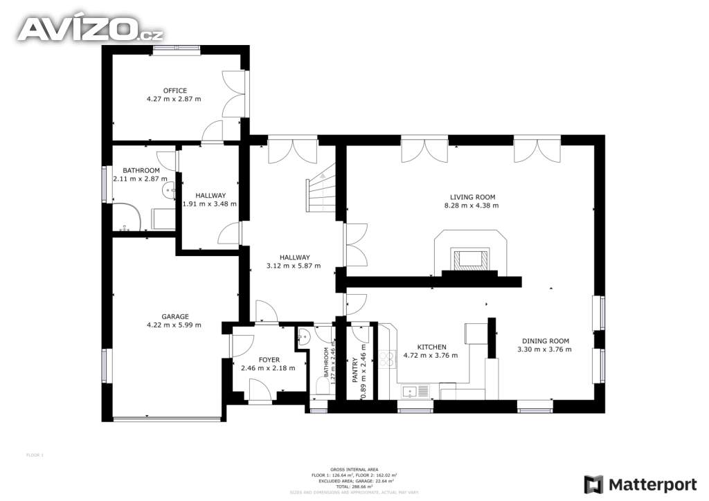 Foto inzerátu Prostorný rodinný dům 6+1 se zahradou a garáží - Kvíčovice