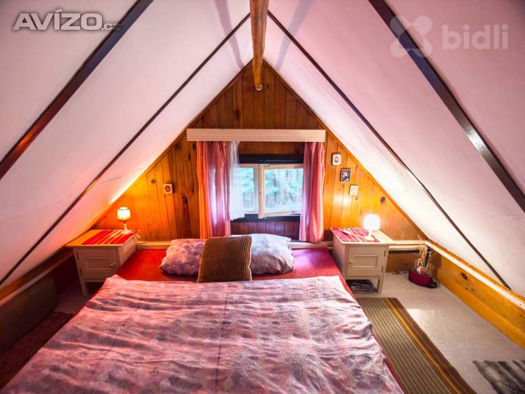 Foto inzerátu Prodej chaty o velikosti 38 m2 v lese s elektřinou