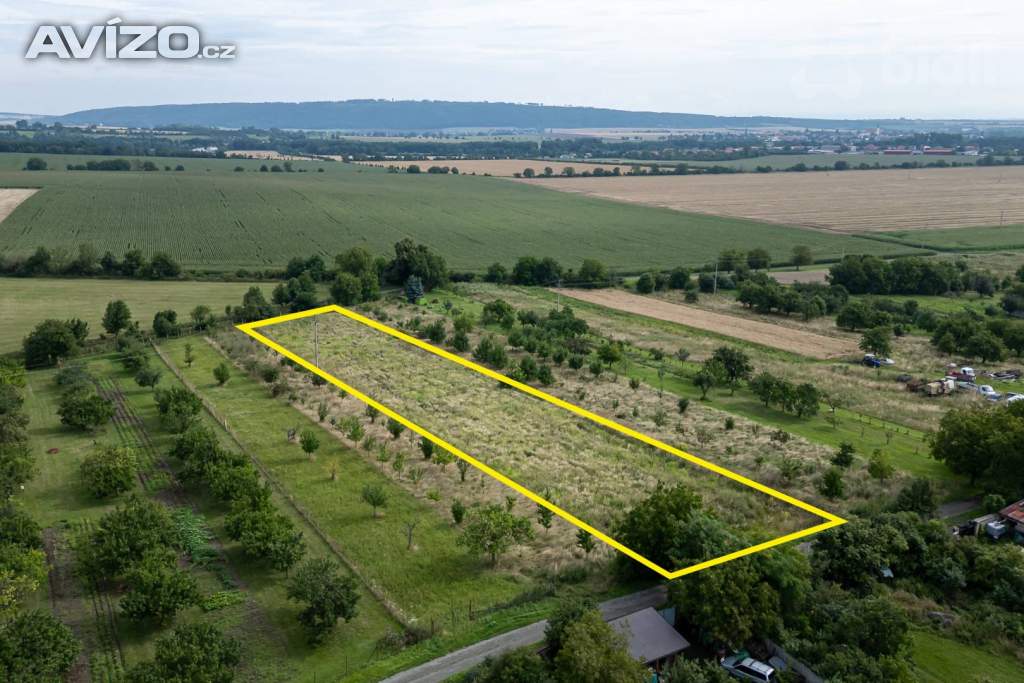 Prodej pozemku k výstavbě rodinného domu, 4782m2, Lešany u Prostějova