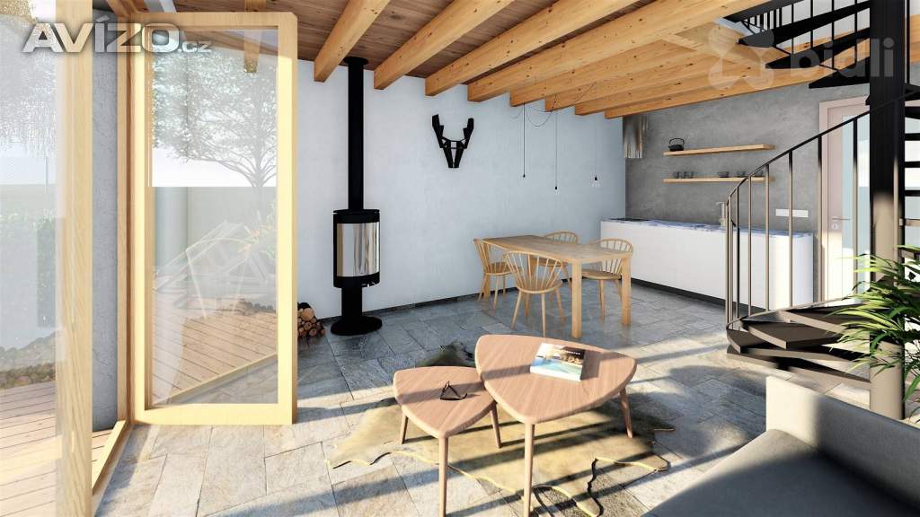Apartmány 3+kk s vlastním pozemkem a terasou