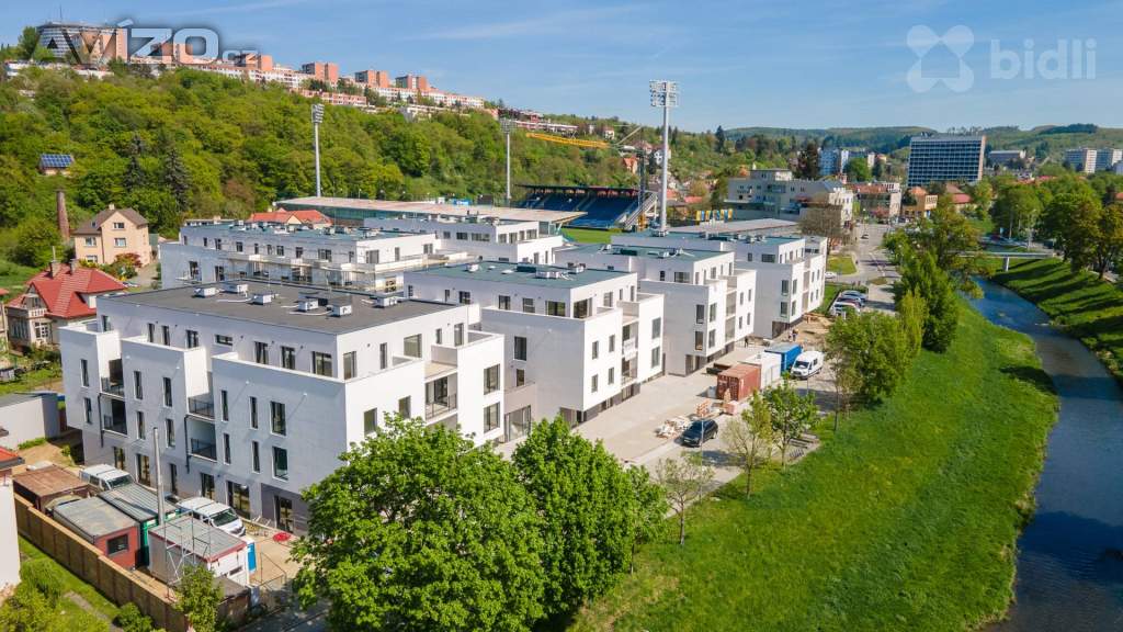Pronájem novostavby bytu 3+1 v centru Zlína