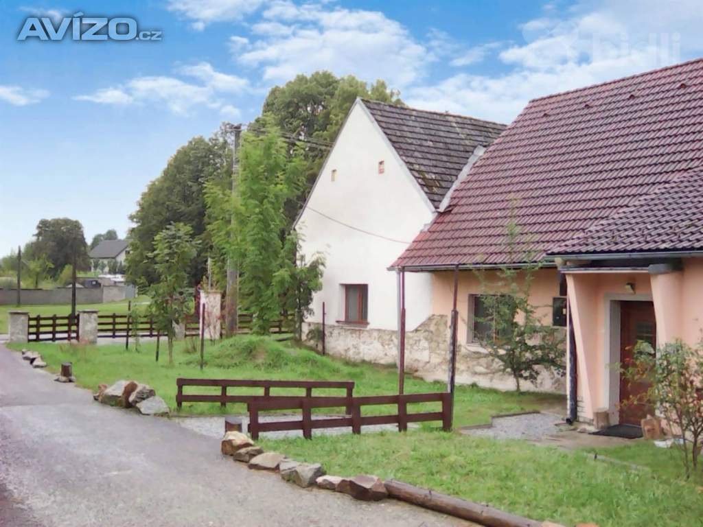 Foto inzerátu Prodej vesnického statku se dvěma domy 840 m2, pozemek 2253 m2,Byňov u Nových Hradů