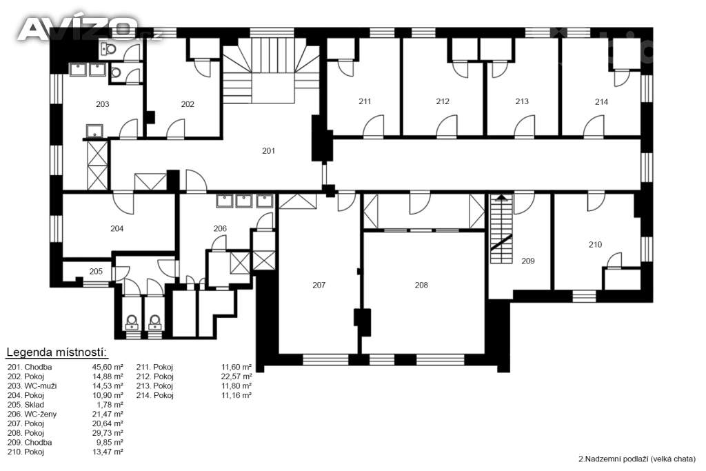 Foto inzerátu Prodej dvou ubytovacích zařízení 968 m2 užitné plochy, s pozemkem 4150 m2, Lučany nad Nisou