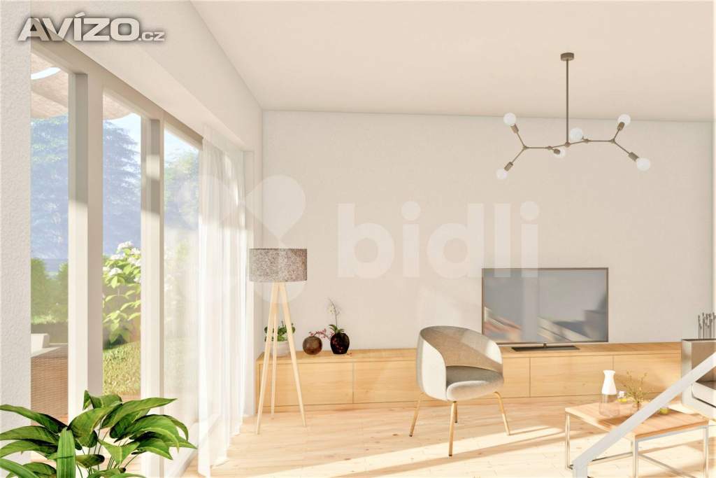 Foto inzerátu Řadový RD S 02, 4+1, 165 m2, garáž, 213 m2 zahrada, projekt Sedmdomů, Kladno