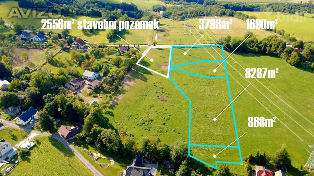 Foto inzerátu Prodej stavebního pozemku 17199 m² Třinec - Guty