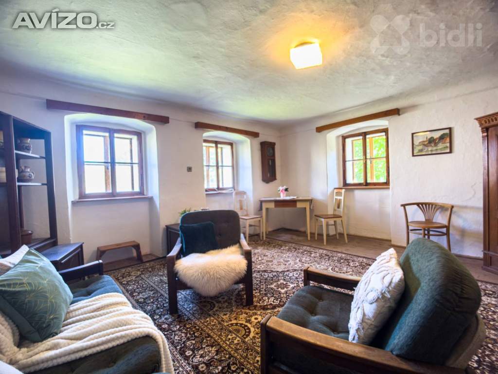 Foto inzerátu Prodej RD - chalupy, 154 m2, 2 bytové jednotky, zahrada, stodola, Orlík nad Vltavou