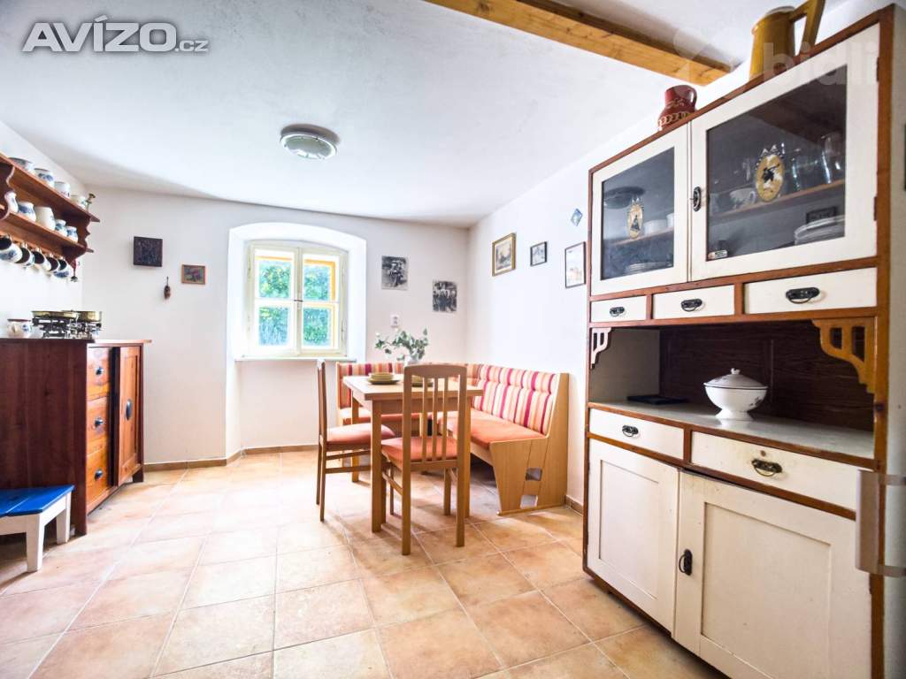 Foto inzerátu Prodej RD - chalupy, 154 m2, 2 bytové jednotky, zahrada, stodola, Orlík nad Vltavou