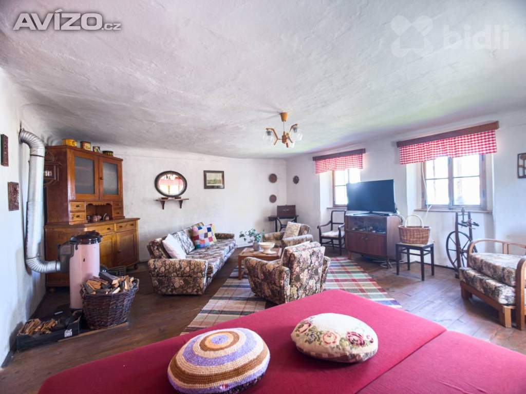 Foto inzerátu Prodej RD - chalupy, 154 m2, 2 bytové jednotky, zahrada, stodola, Orlík nad Vltavou