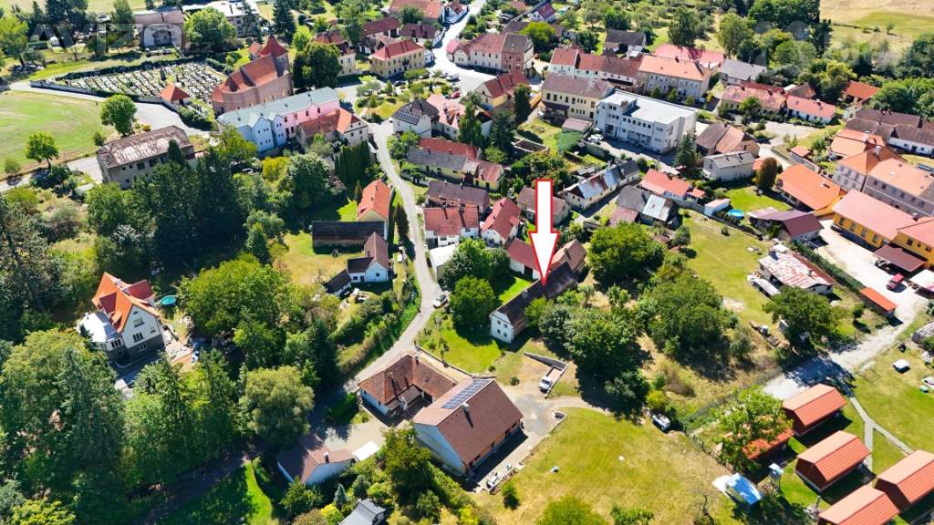 Foto inzerátu Prodej RD - chalupy, 154 m2, 2 bytové jednotky, zahrada, stodola, Orlík nad Vltavou