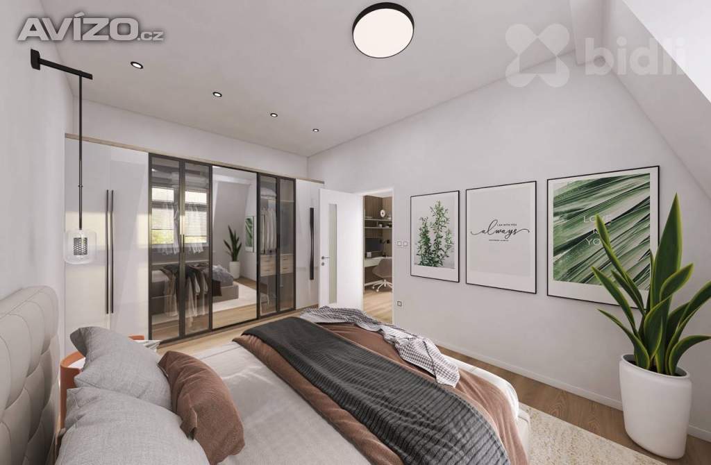 Foto inzerátu Byt 2+1 před rekonstrukcí, garáž, sklep