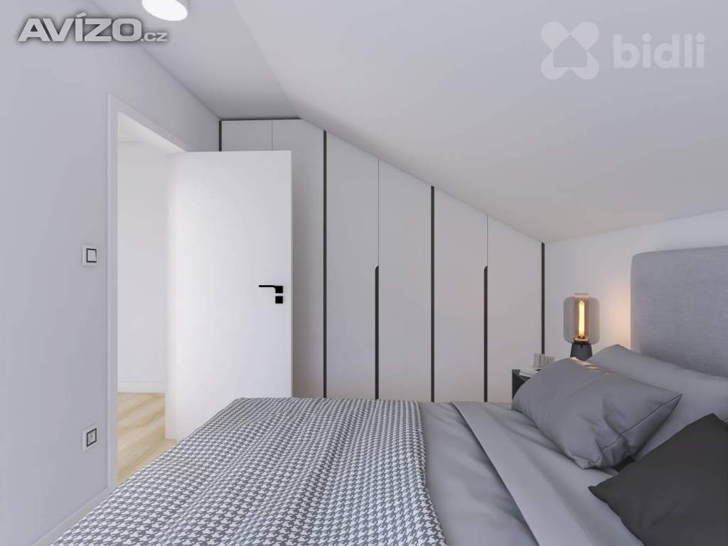 Foto inzerátu Mezonet, krajní bytová jednotka 3+KK, 86 m2, zahrada 190 m2
