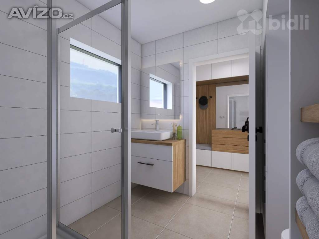 Foto inzerátu Mezonet, krajní bytová jednotka 3+KK, 86 m2, zahrada 181 m2