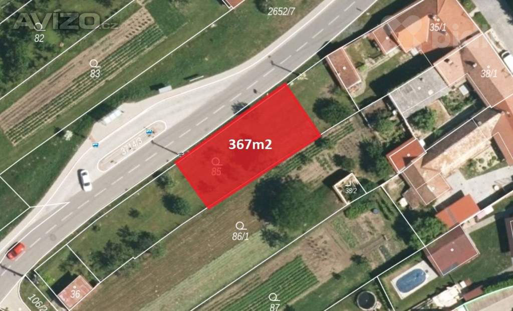 Foto inzerátu Prodej stavebního pozemku 367m2 - Želetice u Kyjova