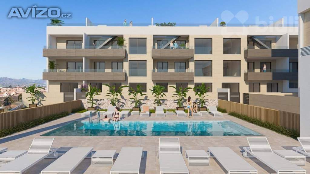 Prodej apartmánu v novostavbě, od 79 m2- Španělsko oblast Águlis