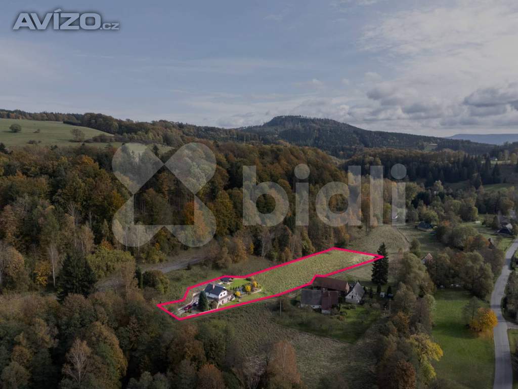 Foto inzerátu Prodej rodinného domu nedaleko Adršpašsko teplických skal - klid, příroda a 6 437 m² pozemku